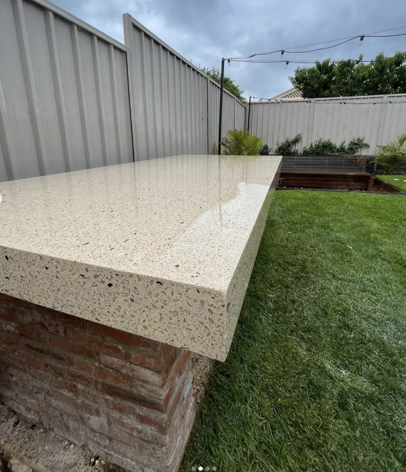 Architectural concrete bench
