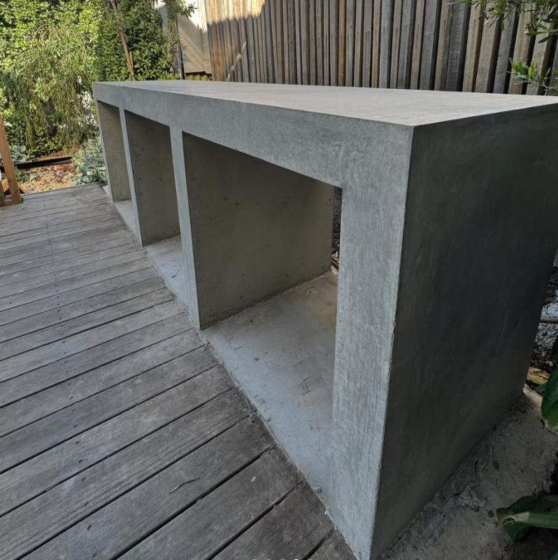 Architectural concrete bench