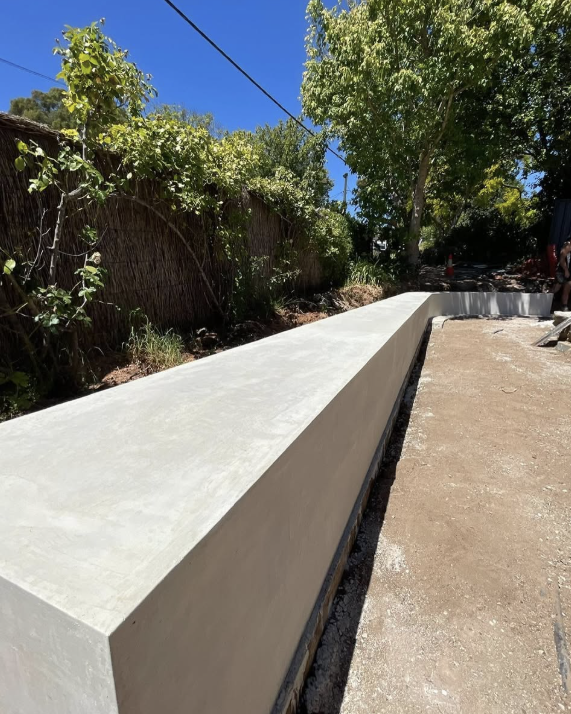 Architectural concrete bench